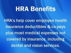 What can an HRA reimburse?