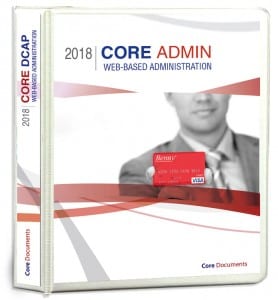 core admin web based administration